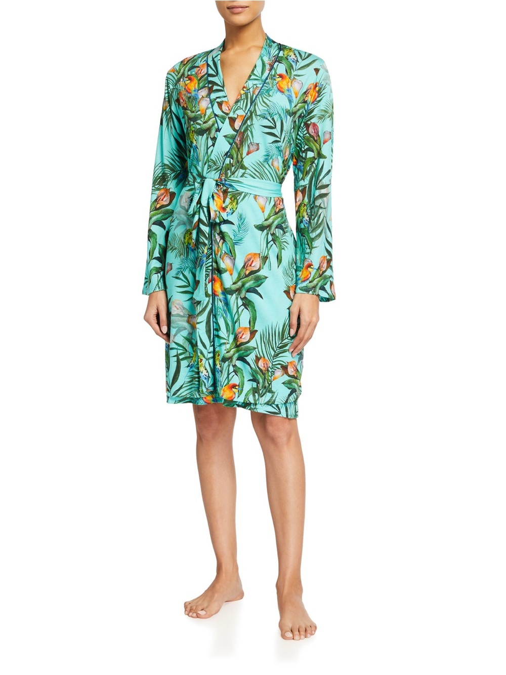 Johnny Was Taina Sleep robe Night Cotton tropical size XL sleep wear